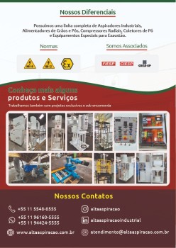 Equipamentos de Aspiração Industrial